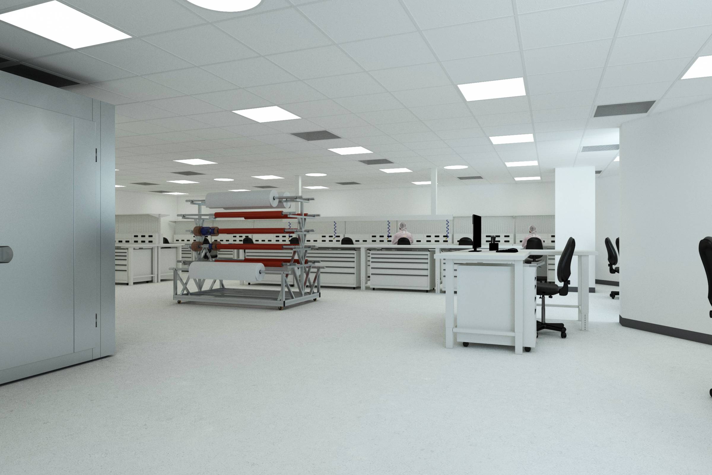 Nuova Clean Room 3 in compositi gestione sportiva