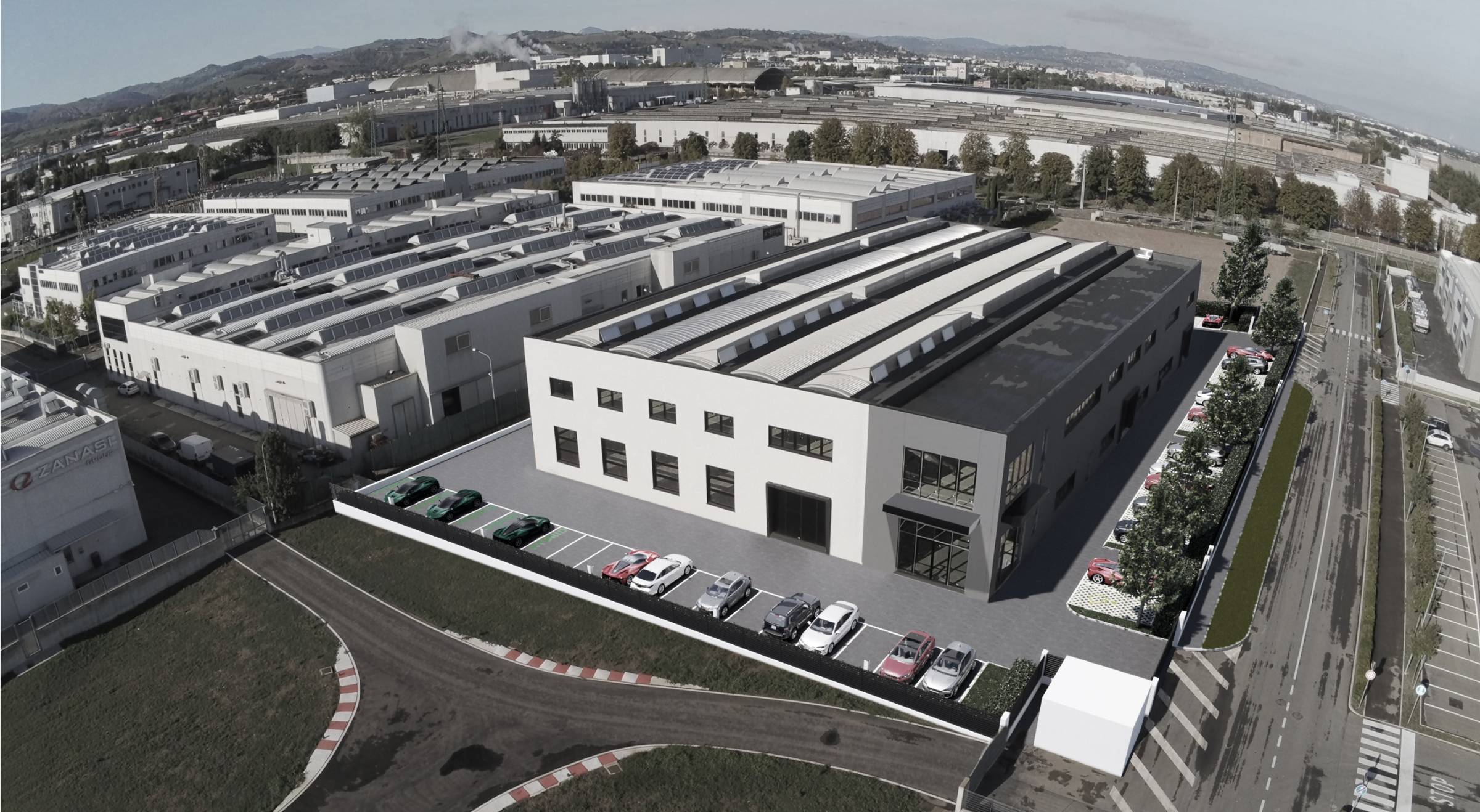 Nuovo capannone e palazzina uffici di attivit&agrave; produttive di automotive