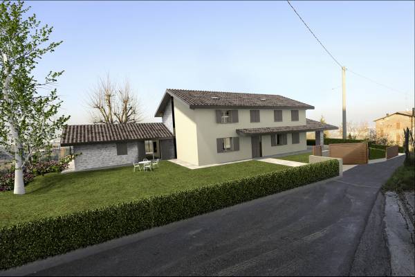 Progetto e realizzazione di nuova villa bifamiliare