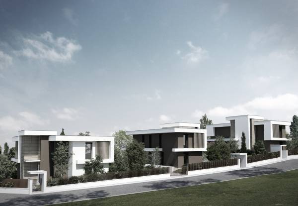 Progetto preliminare per 4 villette indipendenti