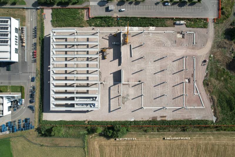 Nuovo capannone e palazzina uffici 