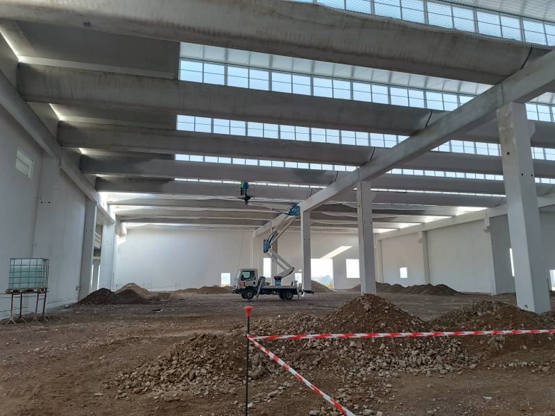 Nuovo capannone e palazzina uffici 