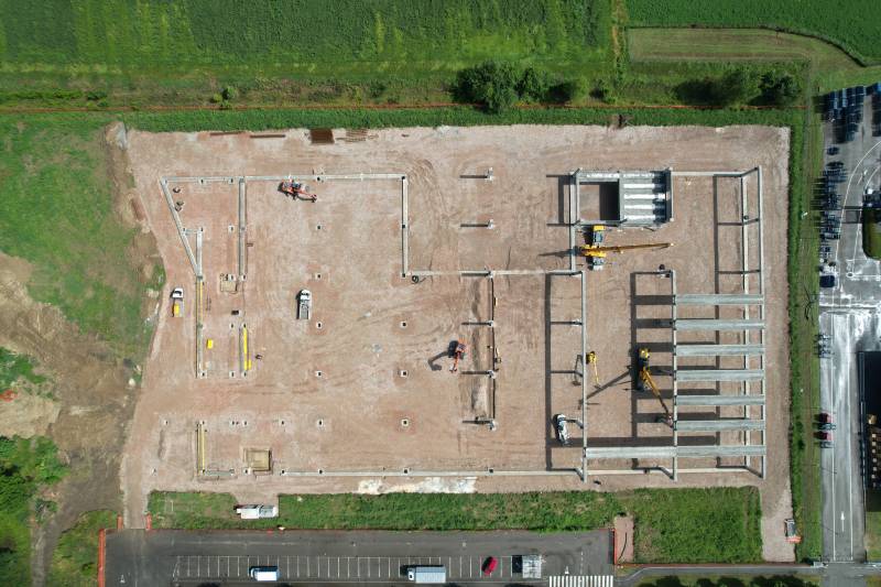 Nuovo capannone e palazzina uffici 