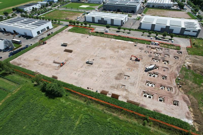 Nuovo capannone e palazzina uffici 